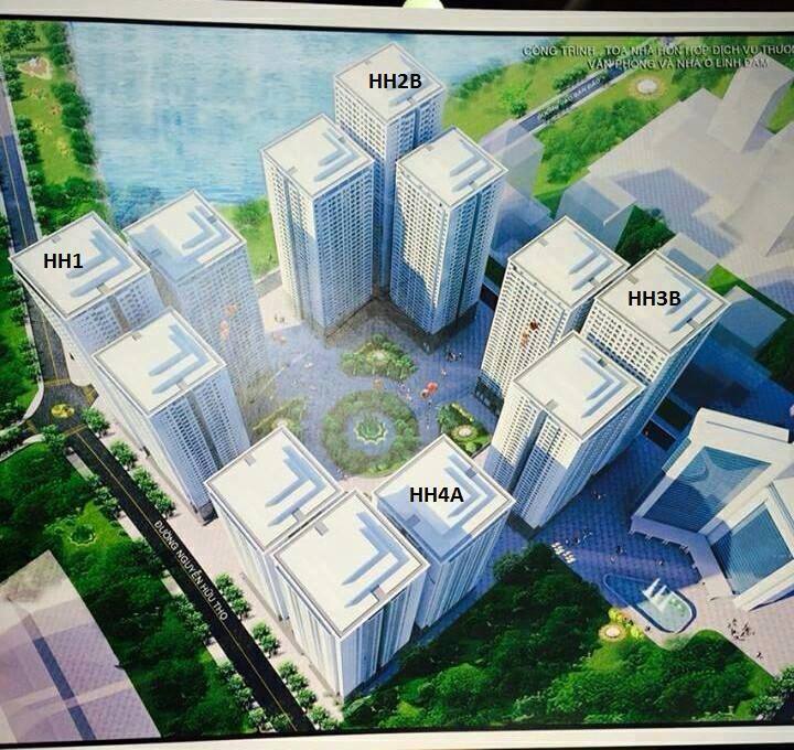 Tổng thể Chung cư HH Linh Đàm Hà Nội tong the chung cu hh linh dam ha noi