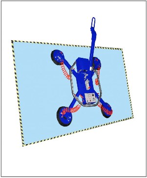 Cho thuê máy nâng Kính Công nghiệp