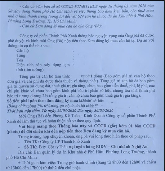 Mở Bán Căn Hộ Mường Thanh Thủ Đức – Giá 45 Triệu/m², Thanh Toán 30%