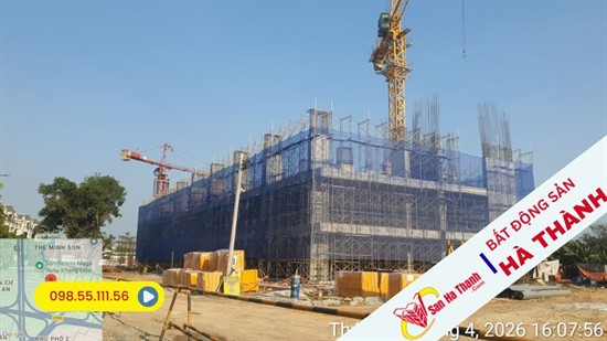 Tiến Độ Mường Thanh Phú Hữu 08/04 – Công Trình Tăng Tốc Rõ Rệt